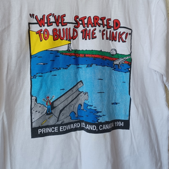 1994 Confederation Bridge Souvenir T-Shirt - Picture 2 of 6